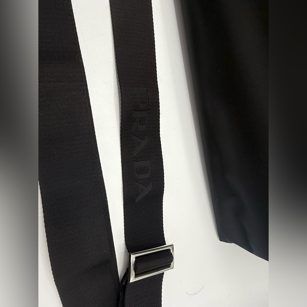 NWT PRADA Re-Nylon/ Leather Padded Large Black tote/ shopping Bag Crossbody mens - Picture 14 of 17